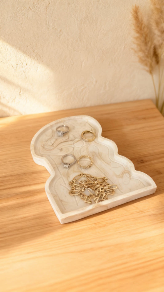 Curvy Female Body Tray