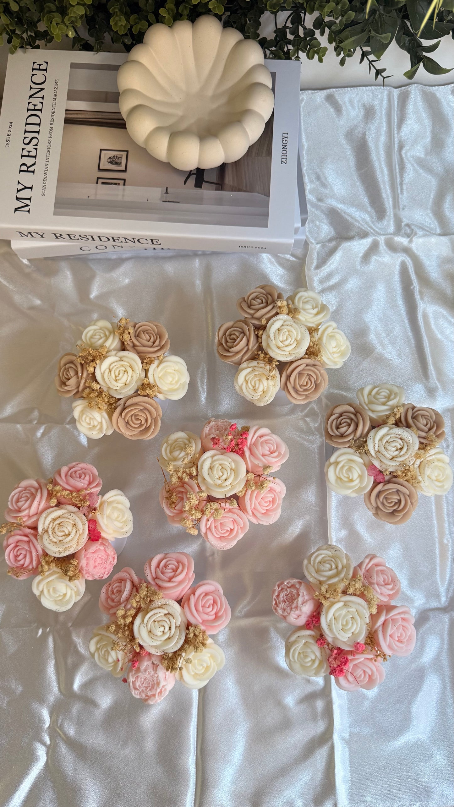 Mini flower bouquets